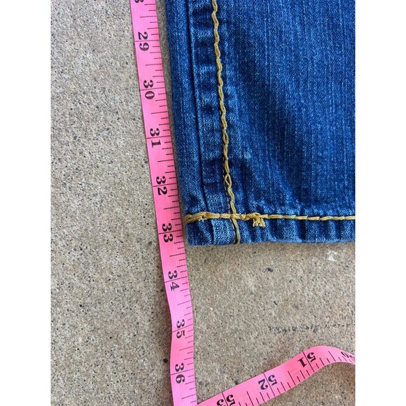 Vintage True Religion Men's Y2K Baggy Denim Jeans Size 38 - Picture 5 of 6